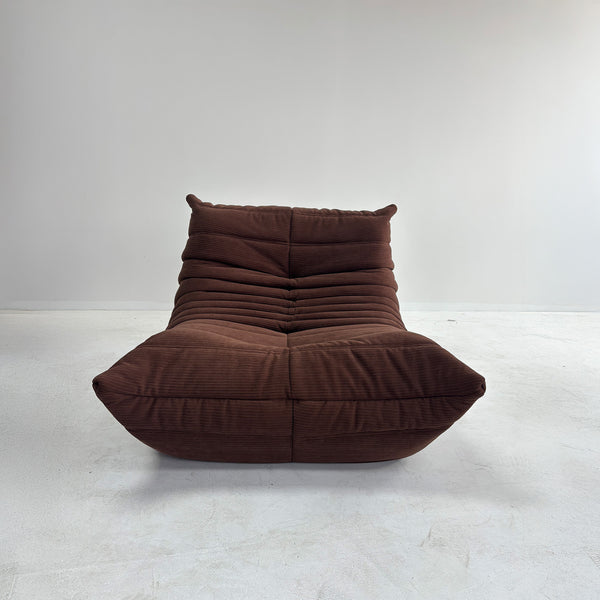 Unieke Luxe Fauteuil in ribfluweel – Sculpturaal comfort op maat
